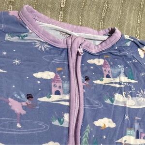 Little Sleepies - Purple Footie Pajamas